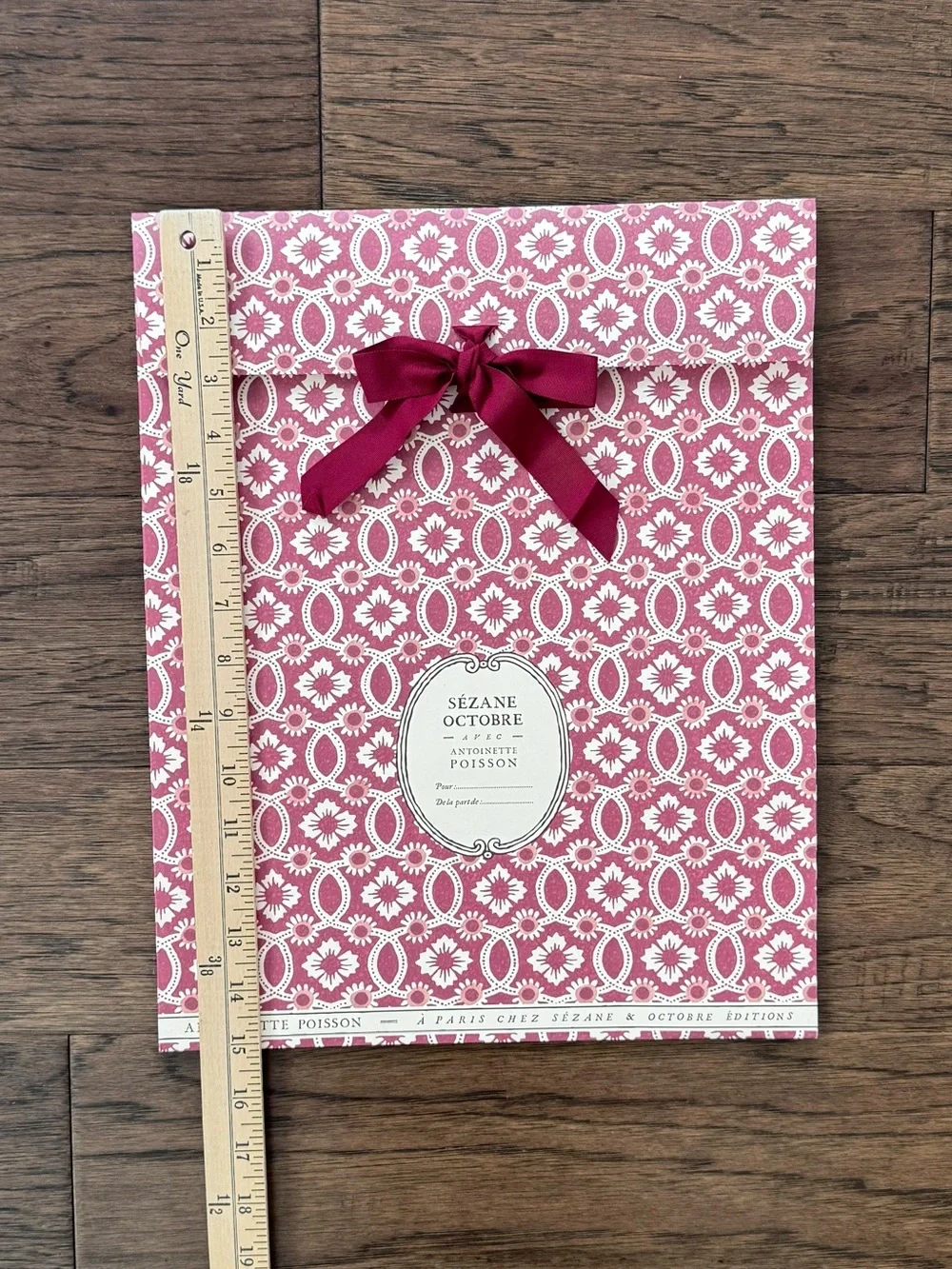 Brand New Sezane x Antoinette Poisson Gift Pouch with Cotton Ribbon Set of Three
